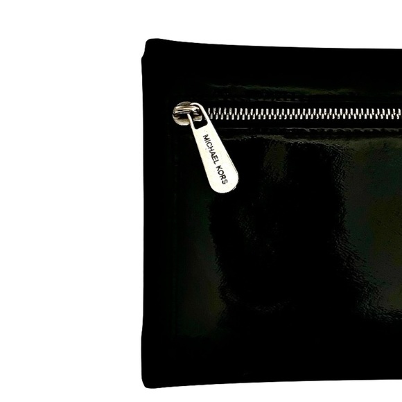 MICHAEL Michael Kors | Jet Set Jewel Studded Envelope Clutch | Black Leather - Picture 7 of 9